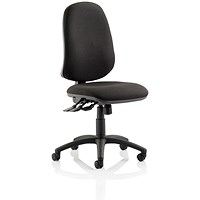 Eclipse Plus XL Operator Chair, Black - Delivered Built