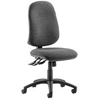 Eclipse Plus XL Operator Chair, Charcoal - Delivered Built