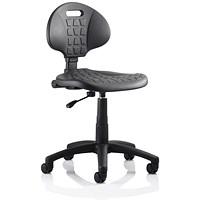 Malaga Standard Lab Chair, Black, Built