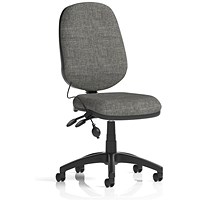 Eclipse Plus II Lever Task Operator Chair with Pump Lumbar, Charcoal