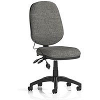 Eclipse Plus II Lever Task Operator Chair, Charcoal