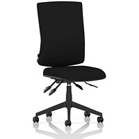 Orlena High Back Task Operator Chair Black Fabric