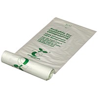 Compostable Bag, 100 Litre, Pack of 200