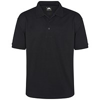 ORN Eagle Male Polo Shirt, Black, Large