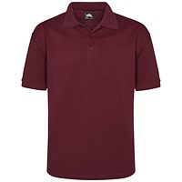 ORN Eagle Male Polo Shirt, Burgundy, 2XL