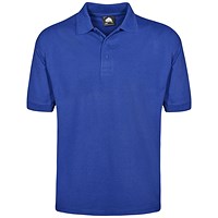 ORN Eagle Male Polo Shirt, Royal Blue XS