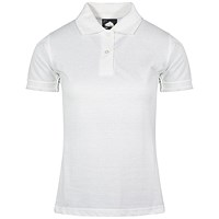 ORN Ladies Eagle Polo Shirt, White, 20