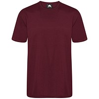ORN Plover Unisex T-Shirt, Burgundy, XL