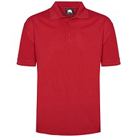 ORN Oriole Wicking Polo Shirt, Unisex, Red, 2XL