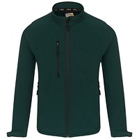 ORN Tern Softshell Jacket, Male, Bottle Green, XS