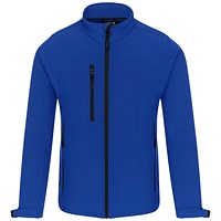 ORN Tern Softshell Jacket, Male, Royal Blue, XS