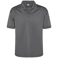 ORN Oriole Wicking Polo Shirt, Unisex, Graphite, XS