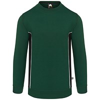 ORN Silverswift Sweatshirt, Unisex, Bottle Green/Black, 2XL