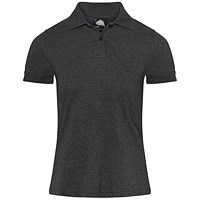 ORN Ladies Eagle Polo Shirt, Charcoal, 14