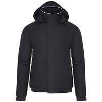 ORN Fulmar Bomber Jacket, Unisex, Black, Large