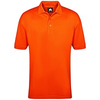 ORN Eagle Male Polo Shirt, Orange, 3XL