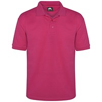ORN Eagle Male Polo Shirt, Pink, Large