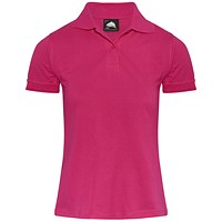 ORN Ladies Eagle Polo Shirt, Pink, 20
