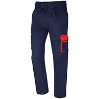 ORN Silverswift Combat Trousers, Navy Blue/Red, 28R