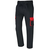 ORN Silverswift Combat Trousers, Black/Red, 30R
