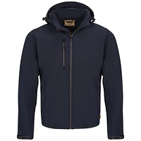 ORN Gannet EarthPro GRS Softshell Jacket, Unisex, Navy Blue, XS