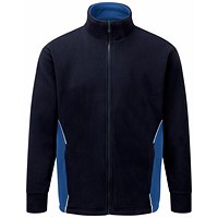 ORN Silverswift Fleece, Unisex, Navy Blue/Royal Blue, 4XL