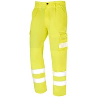 ORN Condor Hi-Vis Cargo Trousers, Unisex, Yellow, 50S