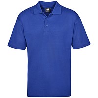ORN Raven Polo Shirt, Unisex, Royal Blue 3XL