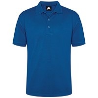 ORN Warbler Stud Polo Shirt, Unisex, Royal Blue Medium