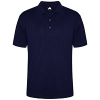 ORN Warbler Stud Polo Shirt, Unisex, Navy Blue, Small