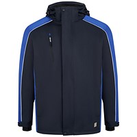 ORN Avocet EarthPro GRS Jacket, Unisex, Navy Blue/Royal Blue, Medium