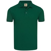 ORN Osprey EarthPro GRS Polo Shirt, Unisex, Bottle Green, Small