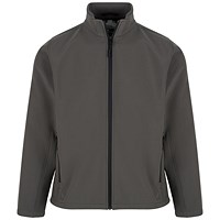ORN Skimmer Softshell Jacket, Unisex, Graphite, Medium