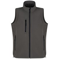 ORN Lapwing Softshell Gilet, Unsiex, Graphite, Medium