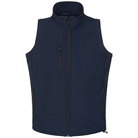 ORN Lapwing Softshell Gilet, Ladies, Navy Blue, 10