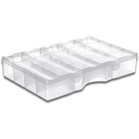 SmartStore Organiser with Inserts, Large, Clear