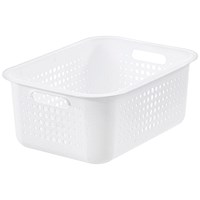 SmartStore Recycled Basket, 10 Litres, White