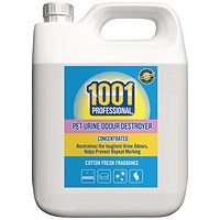 1001 Professional Urine Odour Destroyer 5L Pack of 2