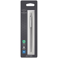 Parker Jotter Ballpoint Pen Stainless Steel with Chrome Trim