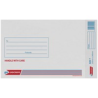 GoSecure Bubble Lined Envelope Size 7 230x340mm White (Pack of 20) PB02129