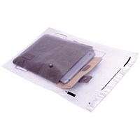 Go Secure Lightweight Polythene Envelopes, 235x310mm, Clear, Pack of 100
