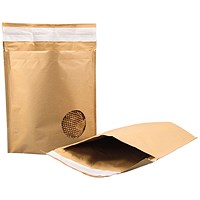GoSecure Honeycomb Envelope, Size K7 350x470mm, Brown, Pack of 50