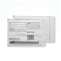 GoSecure Bubble Envelopes, Size 9: 300x345mm, White, Pack of 10 GoSecure Bubble Envelopes, Size 9: 300x345mm, White, Pack of 10