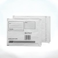 GoSecure Bubble Envelopes, Size 10: 350x470mm, White, Pack of 10 GoSecure Bubble Envelopes, Size 10: 350x470mm, White, Pack of 10