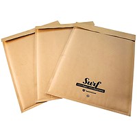 GoSecure Size D1 Surf Kraft Paper Mailer, 180mmx265mm, Pack of 200