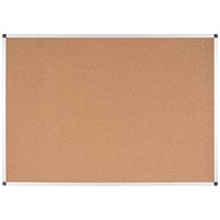 Bi-Office Ayda BioFusion Cork Board, 1800x1200mm, Cork Surface, Natural Aluminium Frame with Coconut Biocomposites