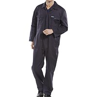 Beeswift Boilersuit, Navy Blue, 34