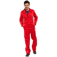 Beeswift Boilersuit, Red, 36