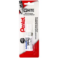 Pentel Paint Marker, Bullet Tip, Medium, White
