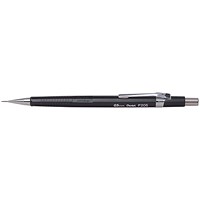 Pentel P205 Mechanical Pencil with eraser, Steel-lined with 6 x HB 0.5mm Lead, Pack of 12